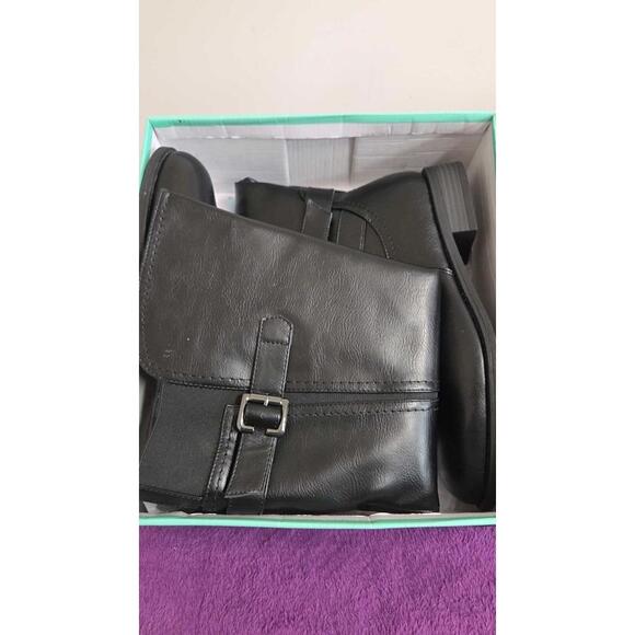 Marbella Women's Tracy Plus Black Boots, Size 8.5 - Picture 3 of 9